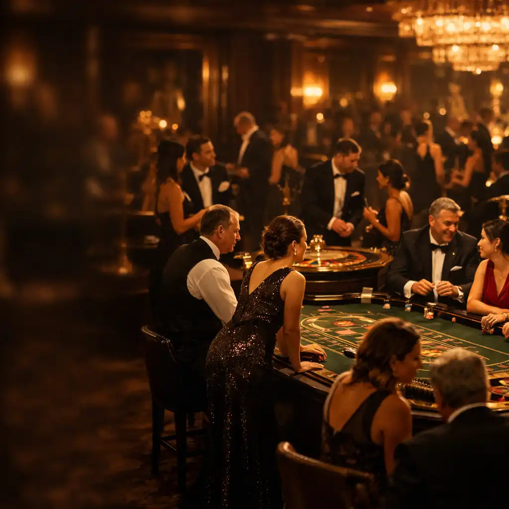 Elegancki event firmowy z kasynem